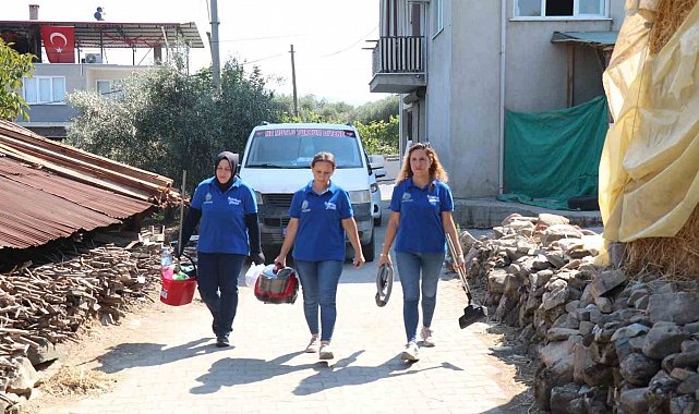 Bozdoğan Belediyesi, ihtiyaç sahibi vatandaşların yanında