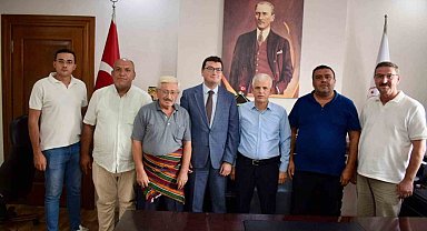 Bozdoğan Kaymakamı Sözen, Yılın Ahilerini kabul etti