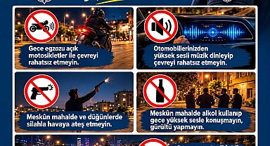 Bozdoğan'da emniyetten huzur ve trafik güvenliği için uyarılarda bulundu