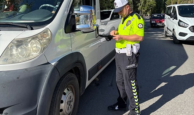 Bozkır'da okul ve çevrelerinde asayiş ile trafik güvenliği denetimi