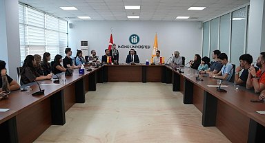 BRIDGE Projesi Heyeti, İnönü Üniversitesini ziyaret etti