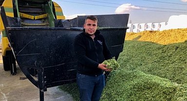 Bu slajlık yem ve saman hem ekonomik hem de verimli