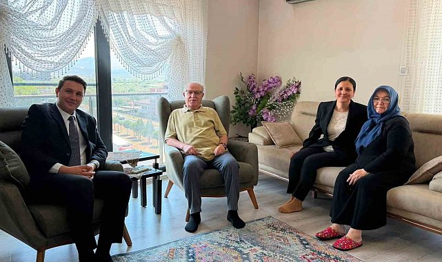 Buharkent Kaymakamı Haydaroğlu'ndan şehit aileleri ve gazilere ziyaret