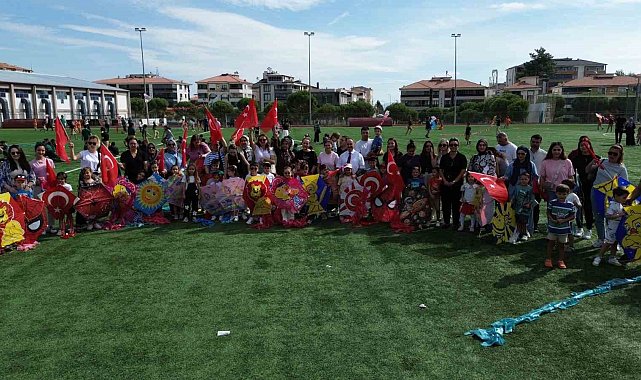 Buldan'da uçurtmalar Gazzeli çocuklar için uçtu
