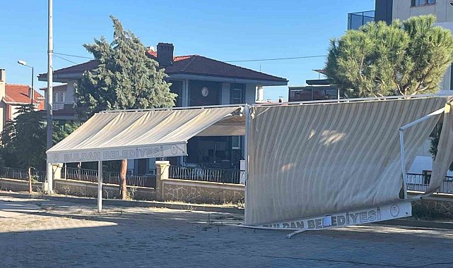 Buldan'da velilerden kırık gölgelik tepkisi