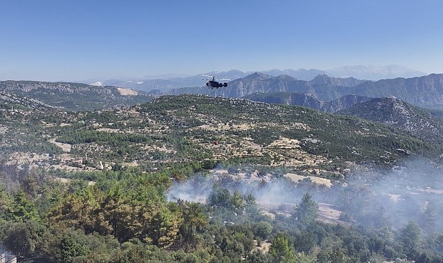 Burdur'da orman yangını kontrol altına alındı
