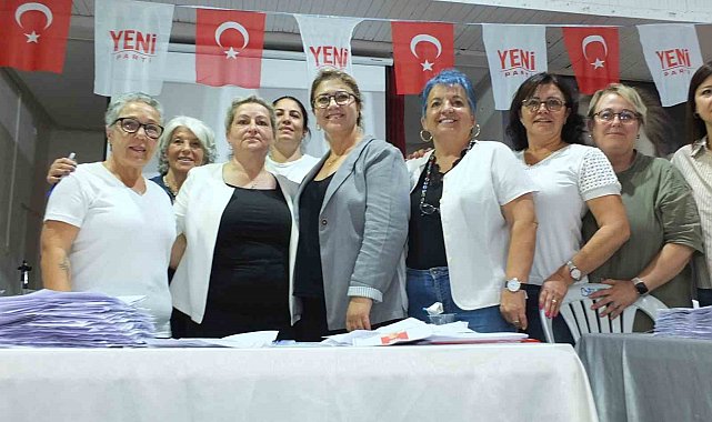 Burhaniye Yeni Partide Çiğdem Avcu başkan oldu