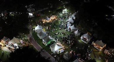 Bursa Gastronomi Festivali'nde akşam yoğunluğu