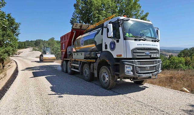 Bursa'nın 4 ilçesine toplam 32,5 kilometre yeni yol