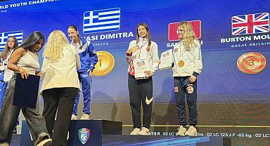 Bursalı milli sporcu Aslı Salım, İtalya'da dünya üçüncüsü oldu