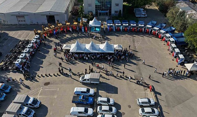 BUSKİ'nin filosuna 26 yeni araç ve iş makinesi