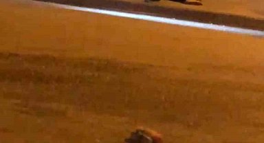 Cadde ortasında sopalı kavga: 1 yaralı