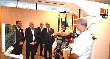 Çanakkale Devlet Hastanesi'ne robotik yürüme cihazı