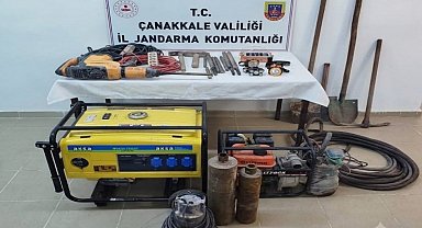 Çanakkale'de kaçakçılık operasyonu