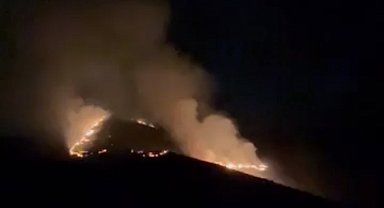 Çankırı'da etkili olan arazi yangını uzun uğraşlar sonucu kontrol altına alındı
