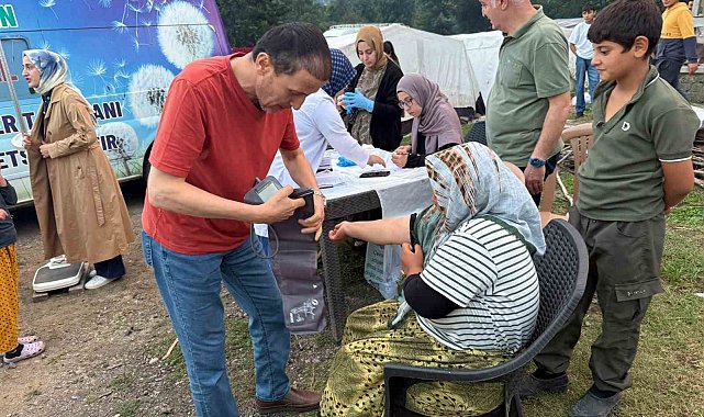 Çarşamba'da mevsimlik tarım işçilerine sağlık taraması