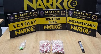 Çatıya çıkıp kaçmaya çalıştı, uyuşturucuyla yakalandı