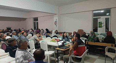 Çavdarhisar'da yetiştiricilere "Sağım Hijyeni" eğitimi