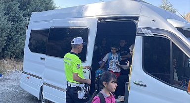 Çemişgezek'te eğitim yılının ilk gününde öğrenci servislerine sıkı denetim