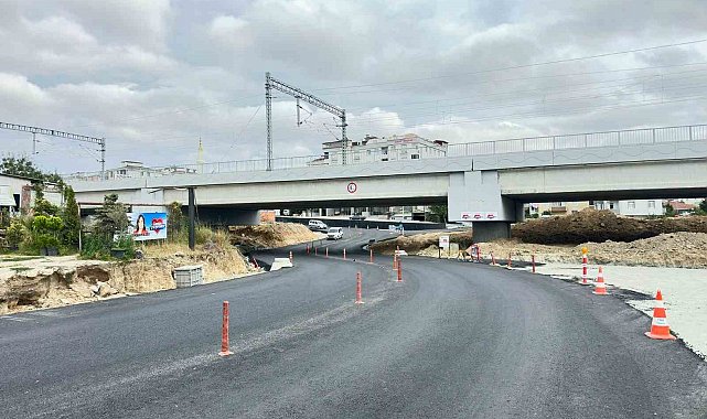 Çerkezköy'de ulaşım dönüşümü hızlandı
