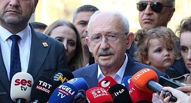 CHP Lideri Kılıçdaroğlu: "İddianameyi bir an önce yazmanız gerekir"