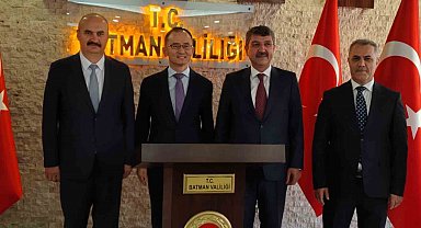 Çin Büyükelçisi Jiang Xuebin, Batman Valiliğini ziyaret etti