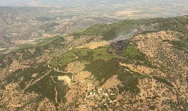 Çine'deki orman yangını kontrol altına alındı