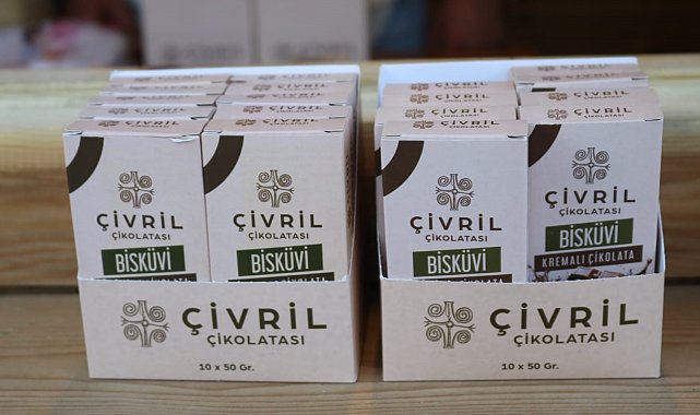 Çivril'in tarımsal ürünleri çikolataya dönüştü