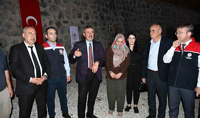 Cizre'de kadın çiftçiye 100 adet küçükbaş hayvan desteği