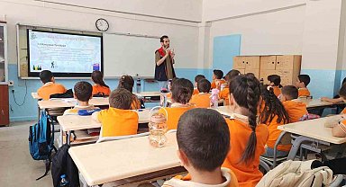 Cizre'de öğrencilere "Gıda İsrafı ve Güvenilirliği" eğitimi
