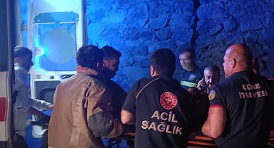 Cizre'de şarampole devrilen otomobilin sürücüsü yaralandı