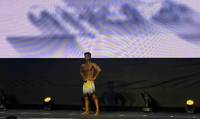 Cizreli vücut geliştirme sporcusu, 18 yaşında Türkiye 5'incisi oldu