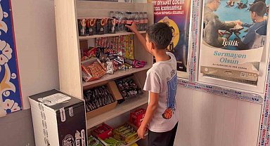 Çocukların cami sevgisini artıran proje: "Cami market"