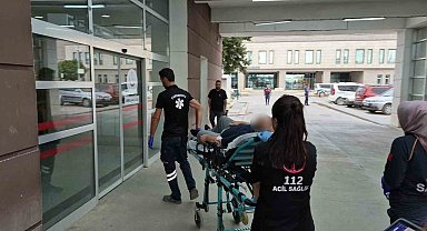 Çok sayıda ilaç içen şahıs hastaneye kaldırıldı