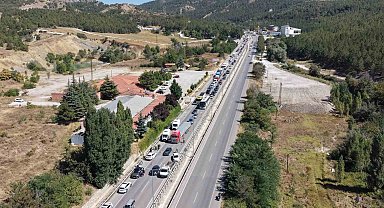 Çorum'da 3 araçlı zincirleme kaza: 5 yaralı