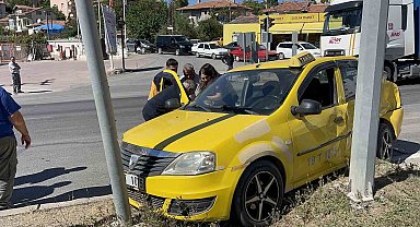 Çorum'da trafik kazası: 1 yaralı