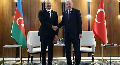 Cumhurbaşkanı Erdoğan, Aliyev ile görüştü