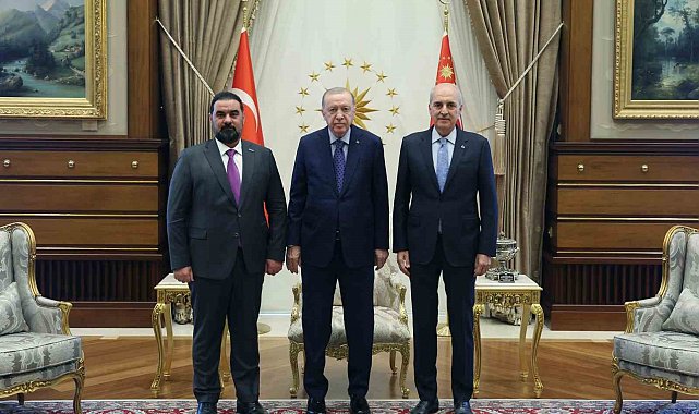 Cumhurbaşkanı Erdoğan, Irak Temsilciler Meclisi Başkanı Halbusi'yi kabul etti