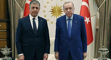 Cumhurbaşkanı Erdoğan, İzmir Büyükşehir Belediye Başkanı Tugay'ı kabul etti