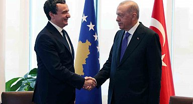Cumhurbaşkanı Erdoğan, Kosova Başbakanı Kurti ile görüştü