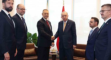 Cumhurbaşkanı Erdoğan, Polonya Cumhurbaşkanı Nawrocki ile görüştü