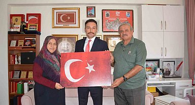 Cumhuriyet Başsavcısı Kapıcı'dan 15 Temmuz şehidinin ailesine ziyaret
