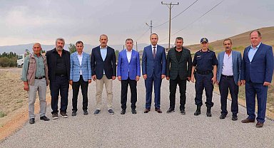Danişment-Yolaltı bağlantı yolunda yapılan çalışmalar incelendi