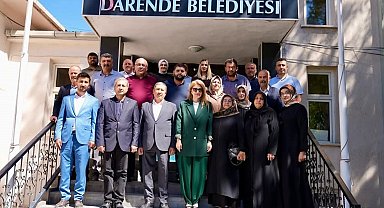 Darende'de yatırımlar yerinde incelendi