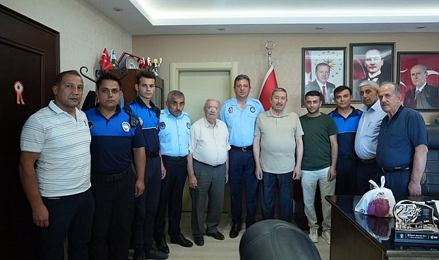 Darende'de zabıta personeliyle 'Zabıta Haftası' buluşması
