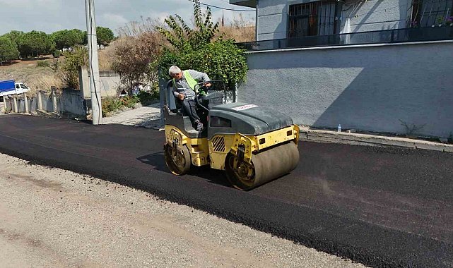 Darıca'da kış öncesi asfalt çalışmaları hızlandı