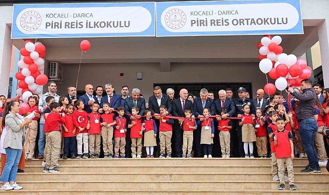 Darıca'da yeni okul coşkusu
