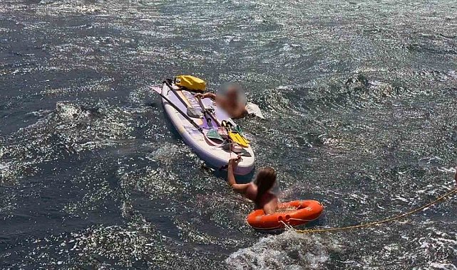 Datça açıklarında 2 ayrı kurtarma operasyonu: 13 kişi kurtarıldı