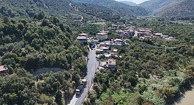 Defne'de 8 mahalleyi birbirine bağlayan 11 kilometrelik yolda asfalt çalışması başladı