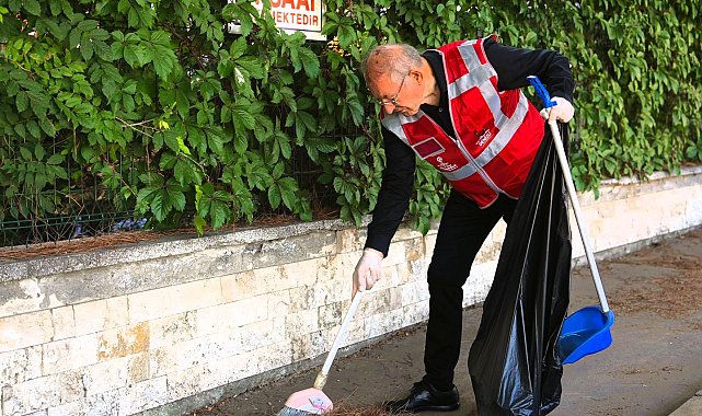 Denizli'de 'Yaş Dostu Kent' için temizlik seferberliği başlatıldı